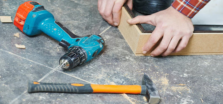 broken door frame repair French Valley