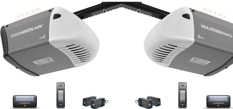 chamberlain garage door openers in French Valley